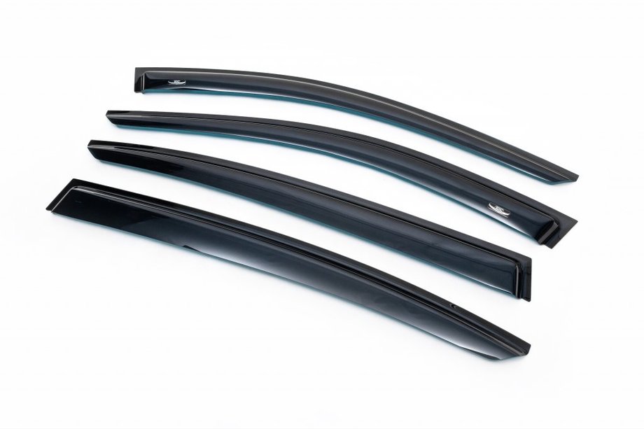 BMW 7 Serie F01/F02 2008–2015 Raamdeflectoren F02 (4 stuks, HIC) Image