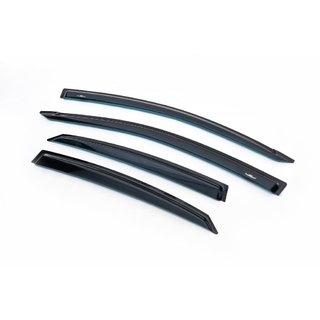 Raamdeflectoren (4 stuks, HIC) Hyundai Accent 2017–2023 foto 1