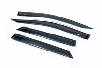 Lexus RX 2016–2022 Raamwindschermen met chroomstrip LONG (4 st., HIC) foto 5