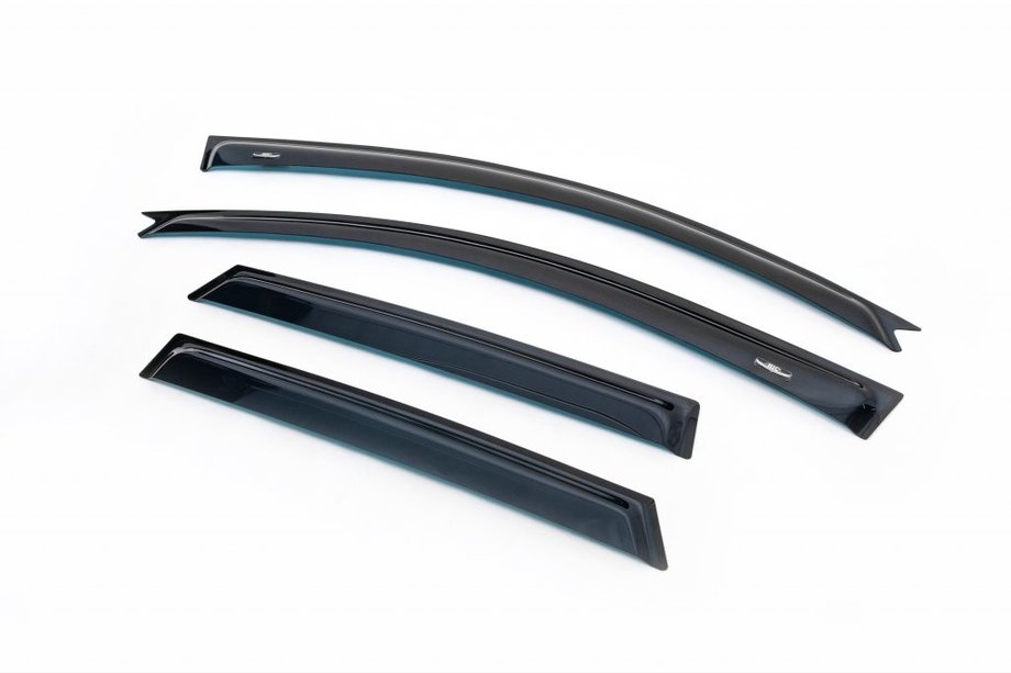 Mazda 3 2003–2009 Raamwindschermen HB (set 4 stuks, HIC) Foto 6