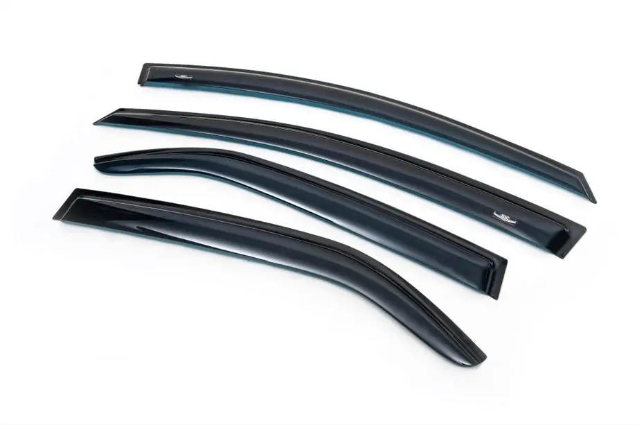 Kia Cerato 2 2010–2013 Raamwindschermen SD (set 4 stuks, HIC) Foto 1