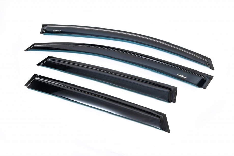 Renault Captur 2013–2019 Raamdeflectoren (4 stuks, HIC) Foto 1