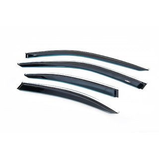 Raamwindschermen met chroomstrip SD (4 st., HIC) Skoda Superb 2015–2024 foto 1