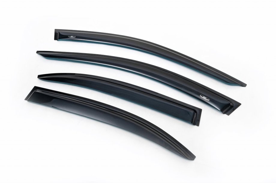 Skoda Rapid 2012–2019 Zijruit winddeflectoren Spaceback (4 stuks, HIC) Image