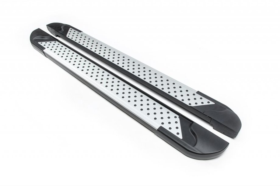 Daihatsu Terios 2003–2005 Side steps X5-type (2 stuks, aluminium profiel) Image