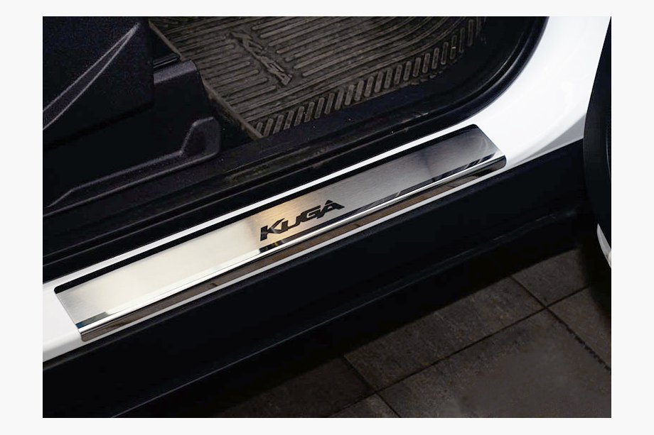 Ford Kuga/Escape 2013–2019 Nataniko RVS dorpellijsten (set van 4) Premium - 3M tape, 0,8 mm Image