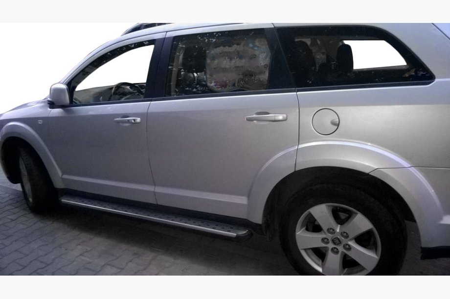 Fiat Freemont 2011–2016 ORIGINEEL!!! Side steps (2 st., aluminium) Image