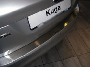 Ford Kuga 2008–2013 Achterbumperbeschermer Natanika (RVS) foto 1