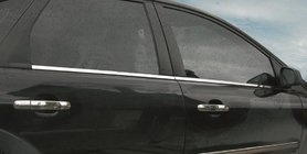 Ford C-Max 2004–2010 Buitenste raamlijstomlijsting RVS (set 4 stuks) foto 1