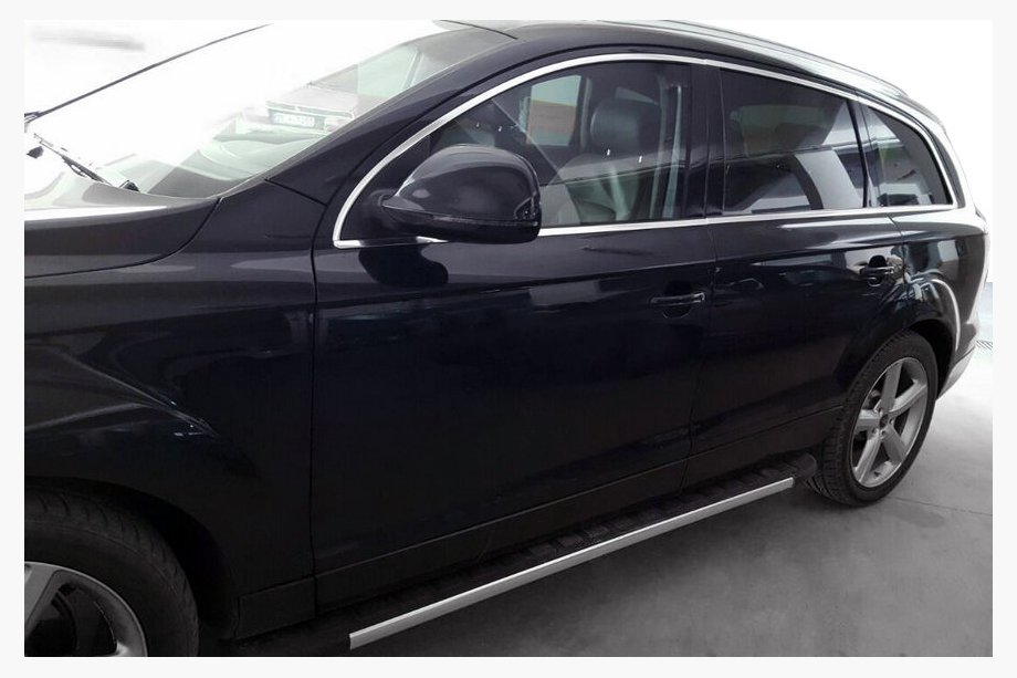 Audi Q7 2005–2015 Duru side steps (2 stuks, aluminium) Image