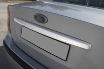 Ford Focus II 2005–2008 Sierlijst voor kofferbakdeksel (Sedan, RVS) Carmos - Turks staal foto 1