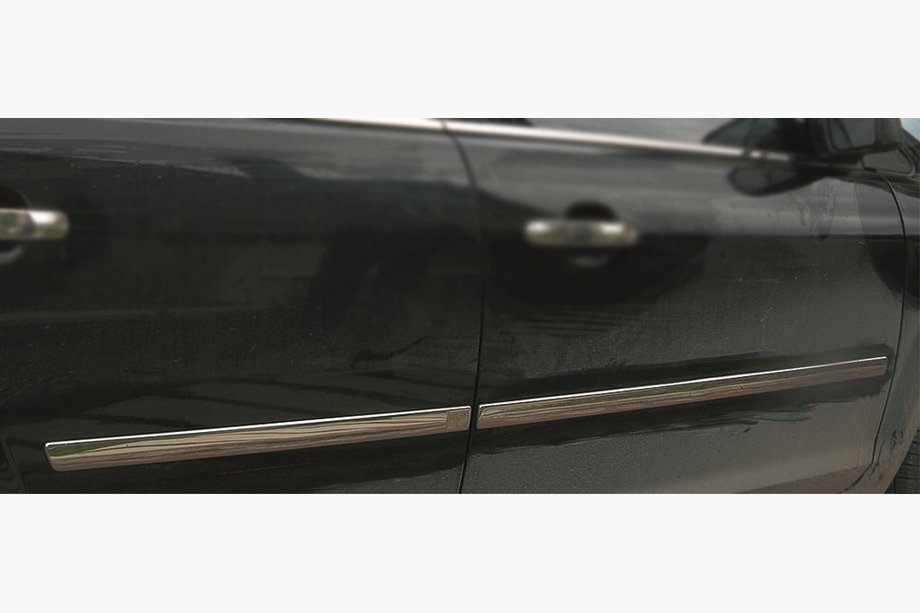Ford Fusion 2002–2012 Deurlijsten (set 4 stuks, RVS) Image