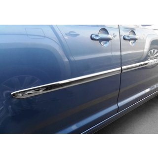 RVS afdekkappen voor sierlijsten (korte wielbasis, 4 stuks) Volkswagen Caddy 2015–2020 foto 1