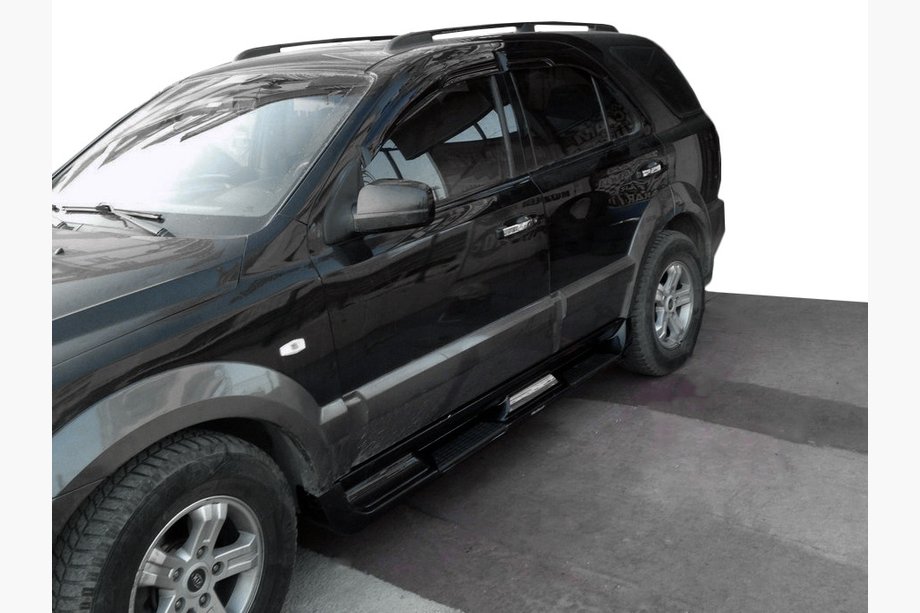 Kia Sportage 2004–2010 Kunststof zijtreden S002 (plastic) Image