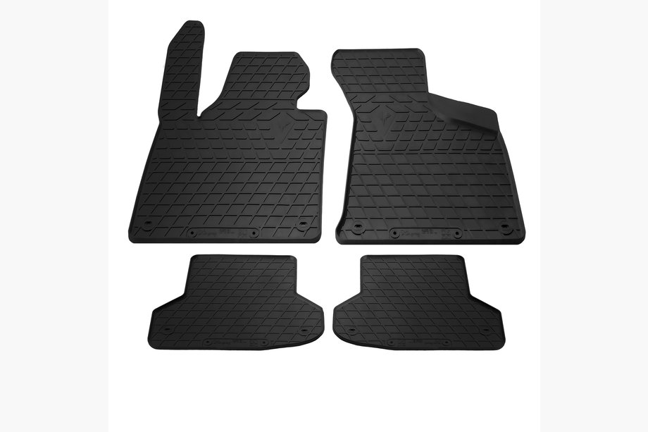 Audi A3 2003–2012 Rubberen automatten voor interieur (set van 4, Stingray Premium) Image