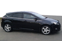 Ford Focus III 2011–2017 Raamwindschermen (set van 4, Cobra) foto 1