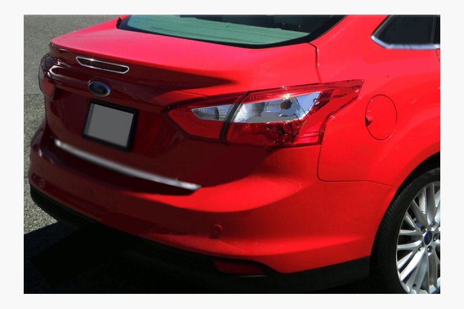 Ford Focus III 2011–2017 RVS omlijsting achterremlicht Image