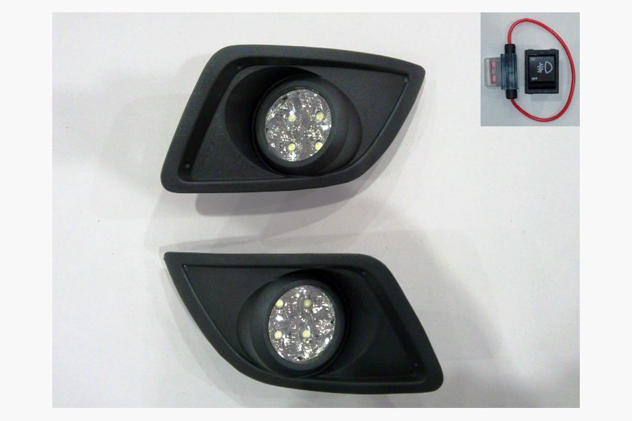 Ford Fiesta 2002–2008 LED mistlampen 2006-2008 Image