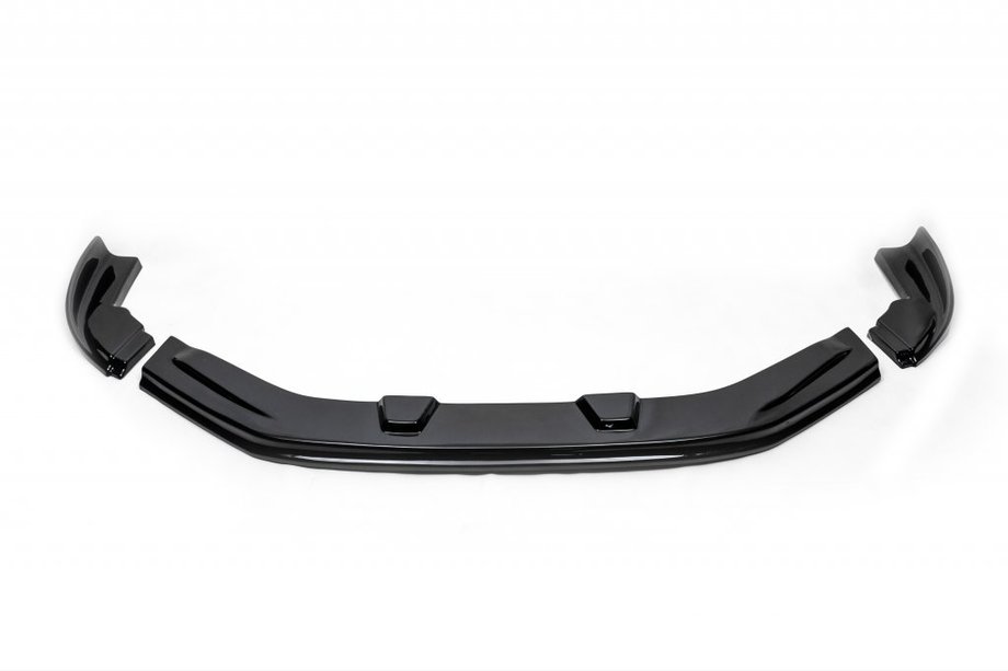 Honda Civic Sedan IX 2011–2016 Voorbumper lipspoiler LIP (zwart) Foto 1