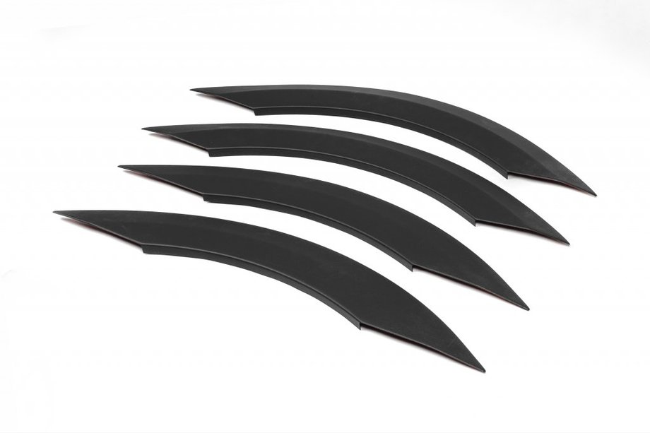 Mercedes Sprinter W907/W910 2018– OPRUIMING! Wielkastlijsten (set 4 stuks, zwart) Foto 1