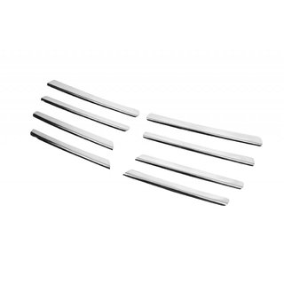 RVS sierlijsten voor grille 2001-2007 (8 stuks, RVS) Opel Vivaro 2001–2015 foto 2