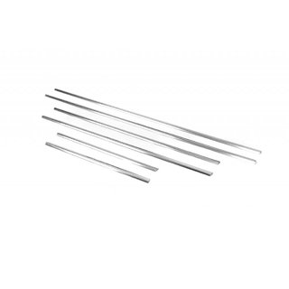 Onderste raamlijsten (6 stuks, RVS) Volkswagen Touareg 2002–2010 foto 2