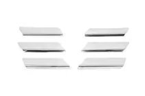 Dacia Sandero 2007–2013 RVS sierlijst voor frontgrille foto 2