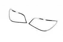 BMW 5 Serie E60/E61 2003–2010 Achterlicht afdekkappen (2 stuks, kunststof) foto 2