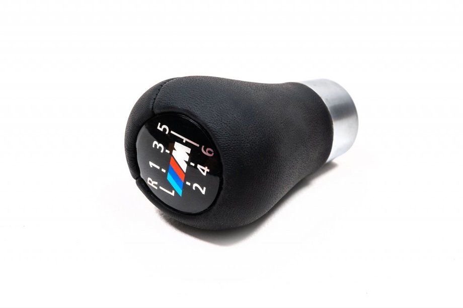 BMW 5 Serie E60/E61 2003–2010 Schakelpookknop (grijs, OEM) Image