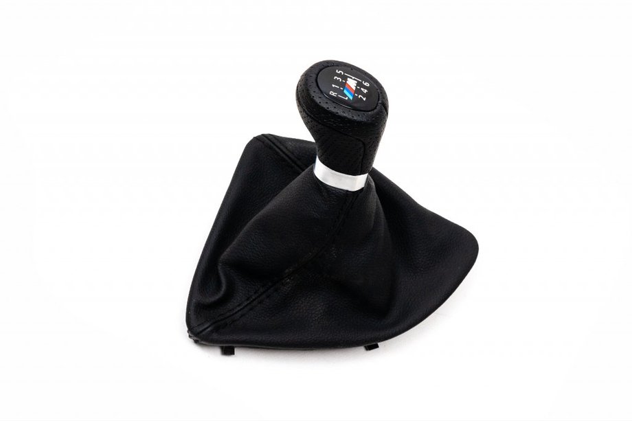 BMW 1 Serie E81/E82/E87/E88 2004–2011 Pookhoes + pookknop OEM V1 (kunstleer) Image