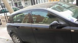 Opel Astra H 2004–2013 Buitenste raamomlijsting (RVS) Sedan, Carmos - Turks staal foto 2