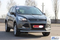 Ford Kuga/Escape 2013–2019 Frontbescherming ST008 (RVS) 60 mm foto 6