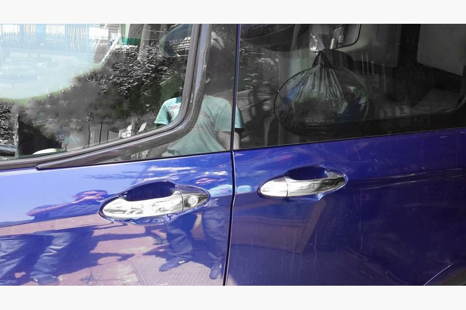 Ford Courier 2014–2023 RVS deurgreep covers (4 stuks) Carmos - Turks staal Image