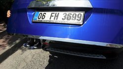 Ford Courier 2014–2023 Kofferbakrand (RVS) foto 5