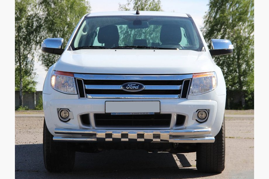 Ford Ranger 2011–2022 Voorbeschermbeugel ST016 (RVS) Image