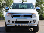 Ford Ranger 2011–2022 Voorbeschermbeugel ST016 (RVS) foto 1