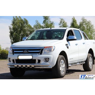Voorbeschermbeugel ST016 (RVS) Ford Ranger 2011–2022 foto 2