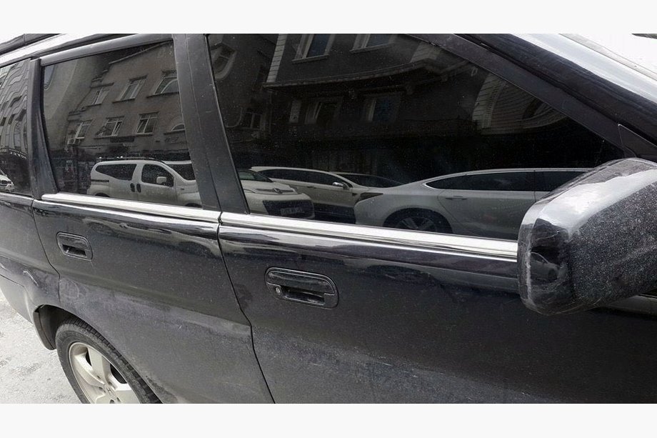 Honda HR-V 1998–2006 Raamlijsten (set van 4, RVS) Image