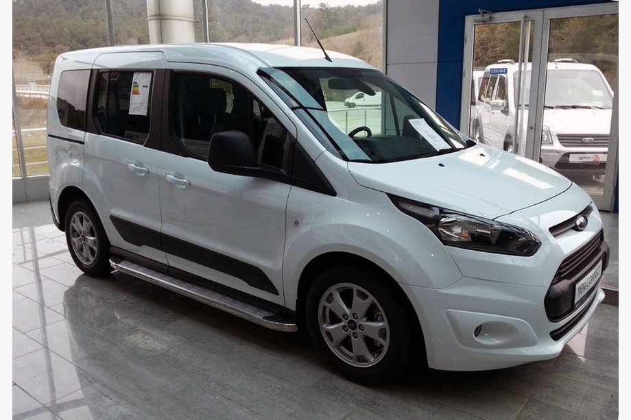 Ford Connect 2014–2021 Ms-Line side steps (2 stuks, aluminium) Standaard basis Image