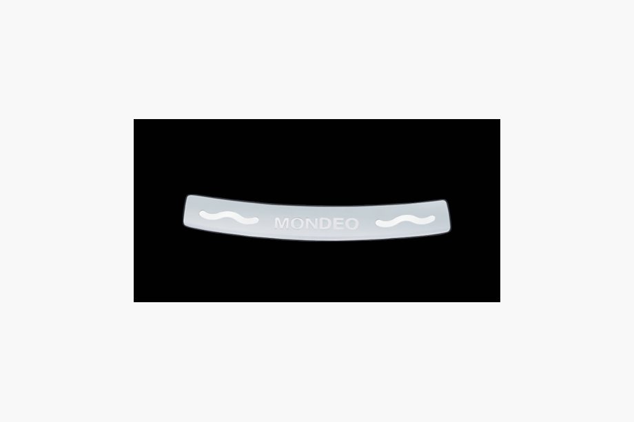 Ford Mondeo 2000–2007 RVS achterbumper beschermplaat Libao Image