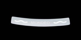 Ford Mondeo 2000–2007 RVS achterbumper beschermplaat Libao foto 1