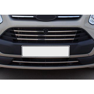 Radiateurgrille afdekkappen 2013-2018 (5 stuks, RVS) Ford Custom 2013–2022 foto 1