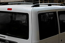 Ford Connect 2006–2009 (Skyline) Dakrails chroom (kunststof voet) foto 1