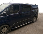 Ford Custom 2013–2022 Dakrails Skyport (2 stuks, matgrijs) foto 2