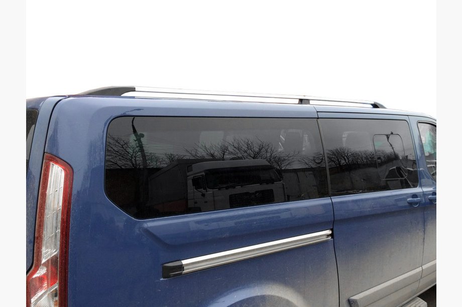 Ford Custom 2013–2022 UITVERKOOP!!! Dakrails grijs metallic Korte wielbasis Image