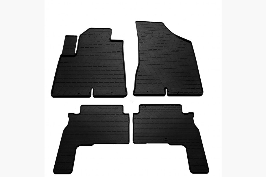 Hyundai Santa Fe 2 2006–2012 Rubberen automatten 2006-2010 (4 stuks, Stingray Premium) Image