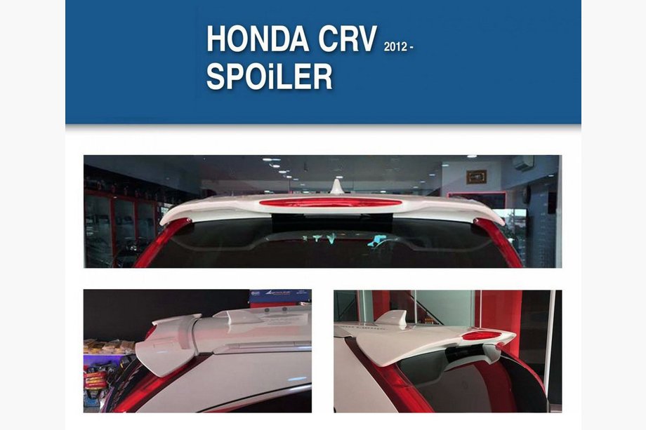 Honda CRV 2012–2016 Niken spoiler (spuitklaar) Image