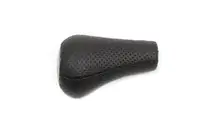BMW 3 Serie E30 1982–1994 OEM versnellingspookknop (kunstleer, zwart geperforeerd) foto 3