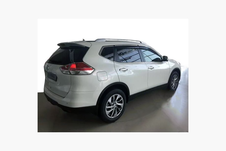 Nissan X-trail T32/Rogue 2014–2021 Raamwindschermen met chroom sierlijst (4 st., AVTM) Foto 1