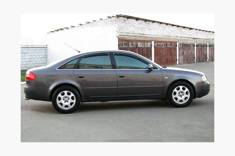 Audi A6 C5 1997–2001 Achterportier winddeflectors SD (4 stuks, HIC) Image